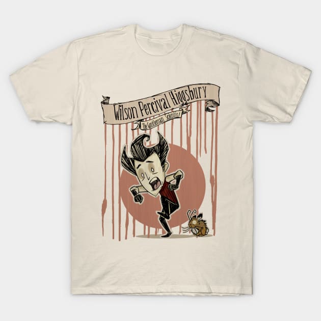 Don't Starve- Wilson T-Shirt by Visual_Discord